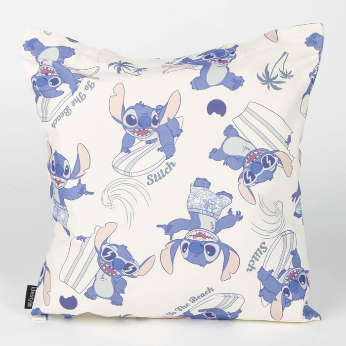 Bolsa de compras stitch azul 36 x 39 x 0,4 cm