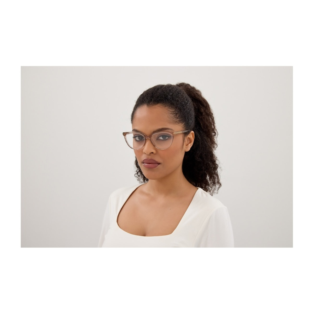 Gafas de Vista Bottega Veneta BV1313O-013 de Acetato Mujer 55 mm