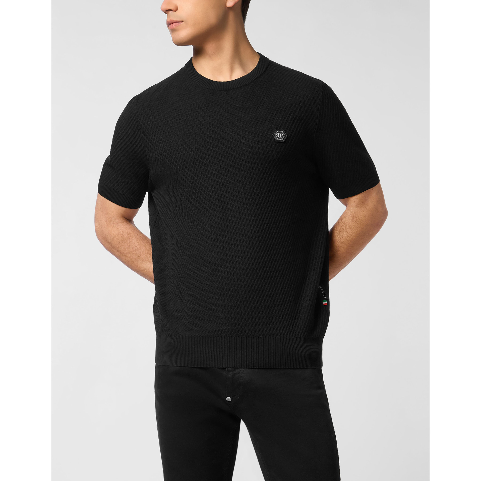 PHILIPP PLEIN Pullover Round Neck Ss