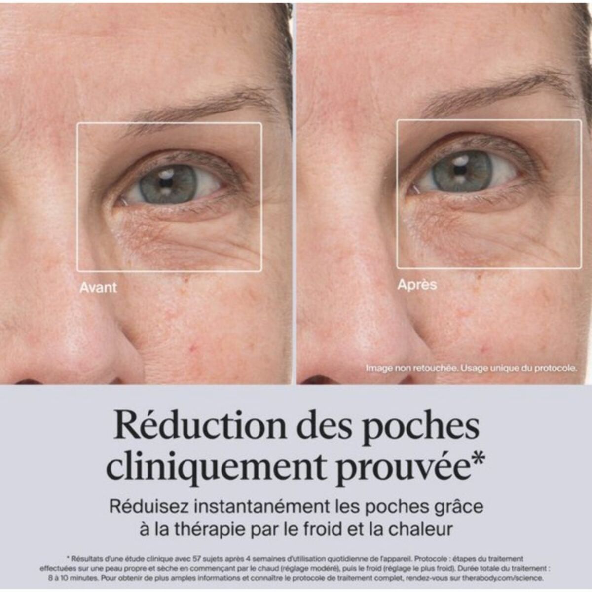 Appareil éclat visage THERABODY TheraFace anti-cernes indigo