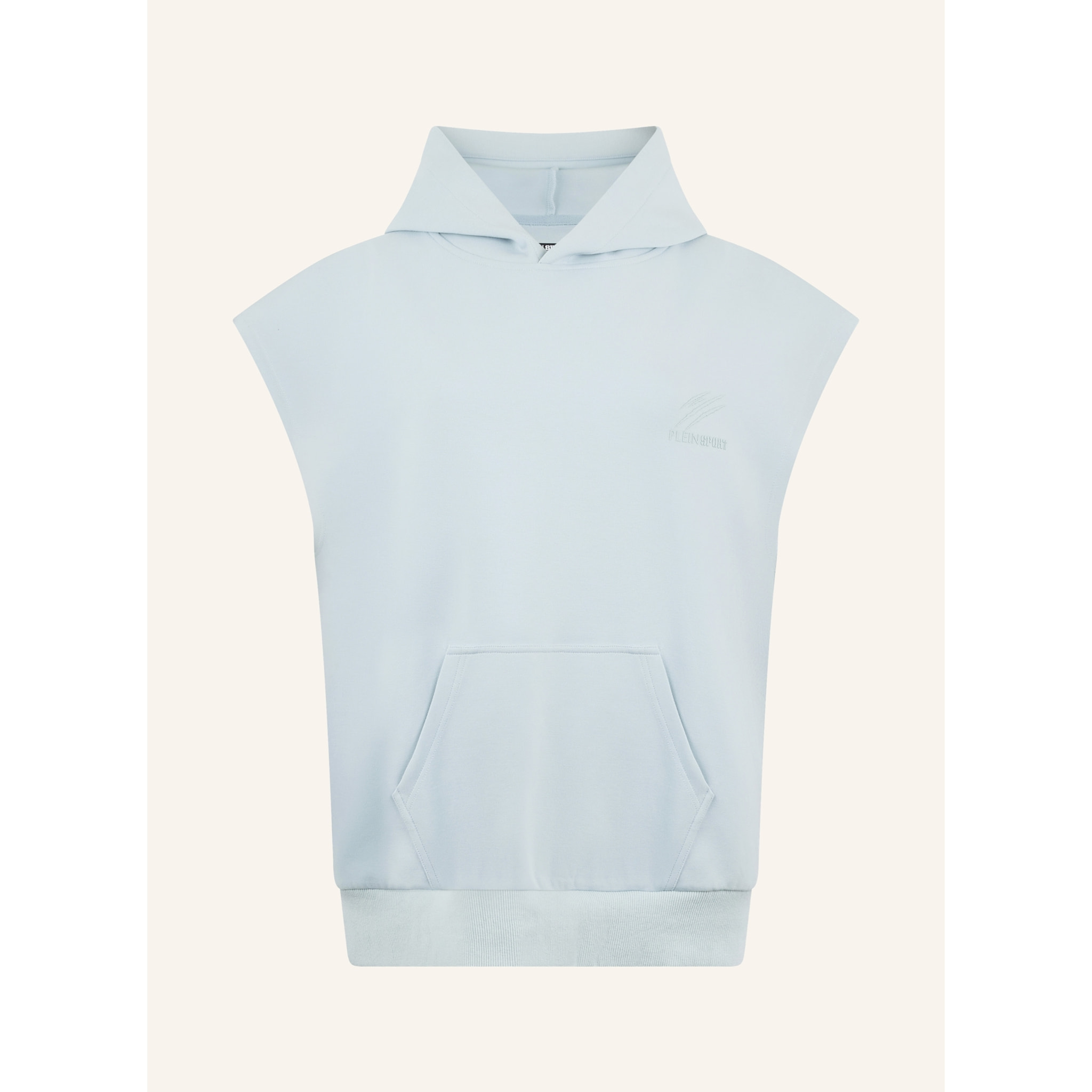 PLEIN SPORT Pique Hoodie Vest Icon