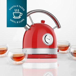 Cecotec Bouilloire Thermosense 420 Vintage Light Red