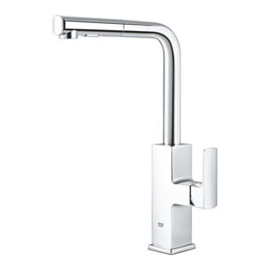 GROHE Robinet évier cuisine Tallinn avec douchette extractible, bec en L Chromé 30420000