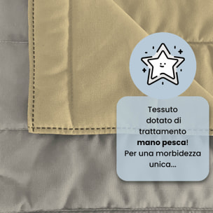 TRAPUNTINO ESTIVO ELEGANT PIAZZA E MEZZA, BICOLORE