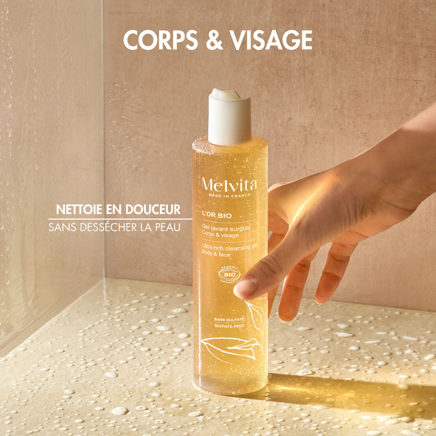 Or Bio - Gel Douche Nourrissant Visage et Corps 250ml