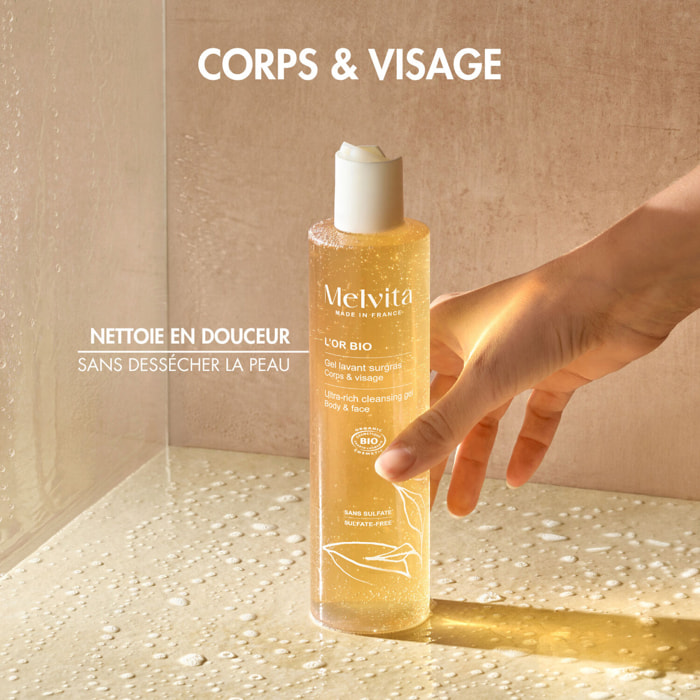 Or Bio - Gel Douche Nourrissant Visage et Corps 250ml