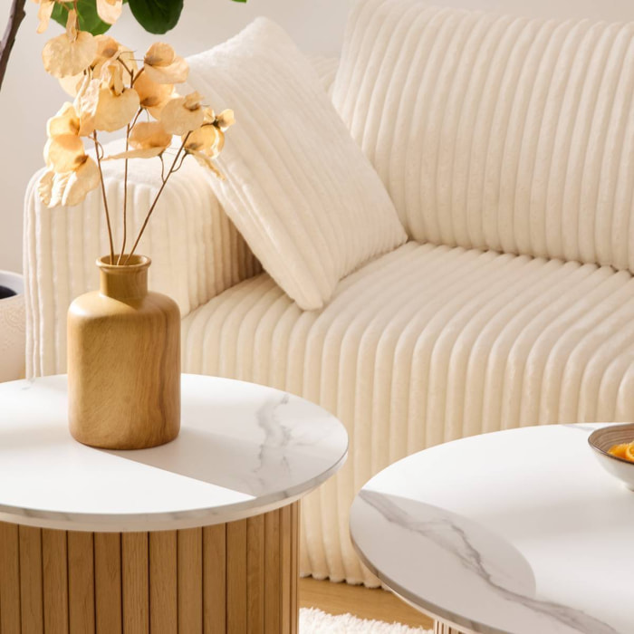 Table d'appoint Homelya 45x45x50cm