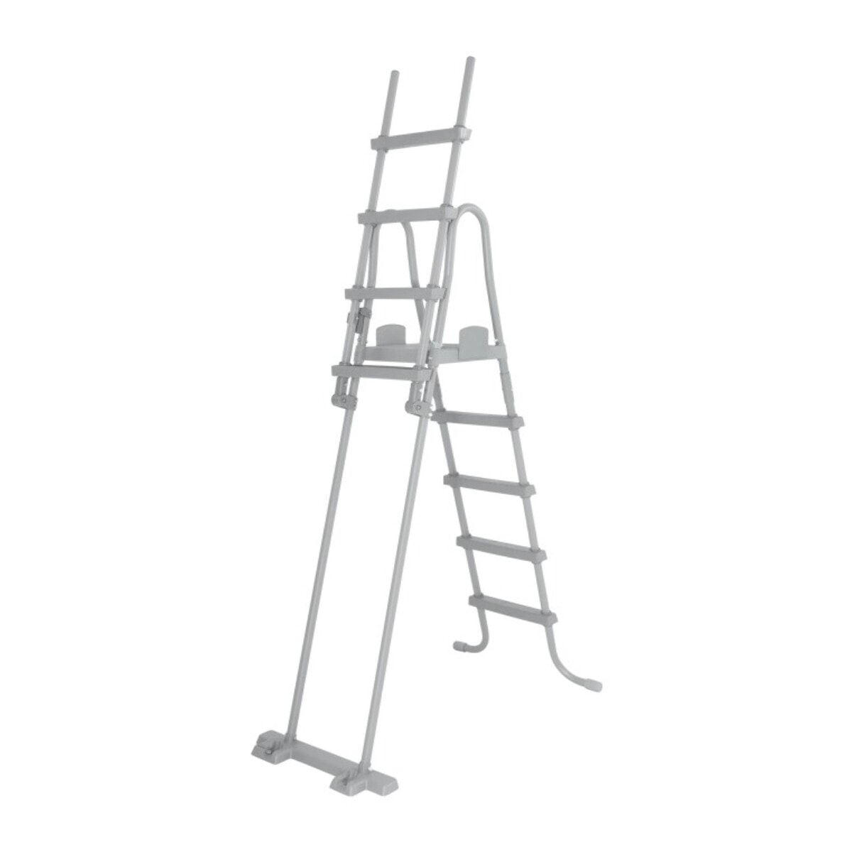Bestway Échelle sécurisée pour piscine hors-sol jusqu'à hauteur 132 cm - 2 x 4 marches