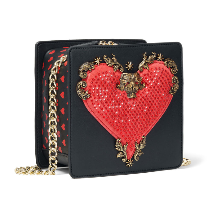 Borsa a tracolla  da donna In Poliestere e Poliuretano Prodotto artigianale 16x16x8,5 cm