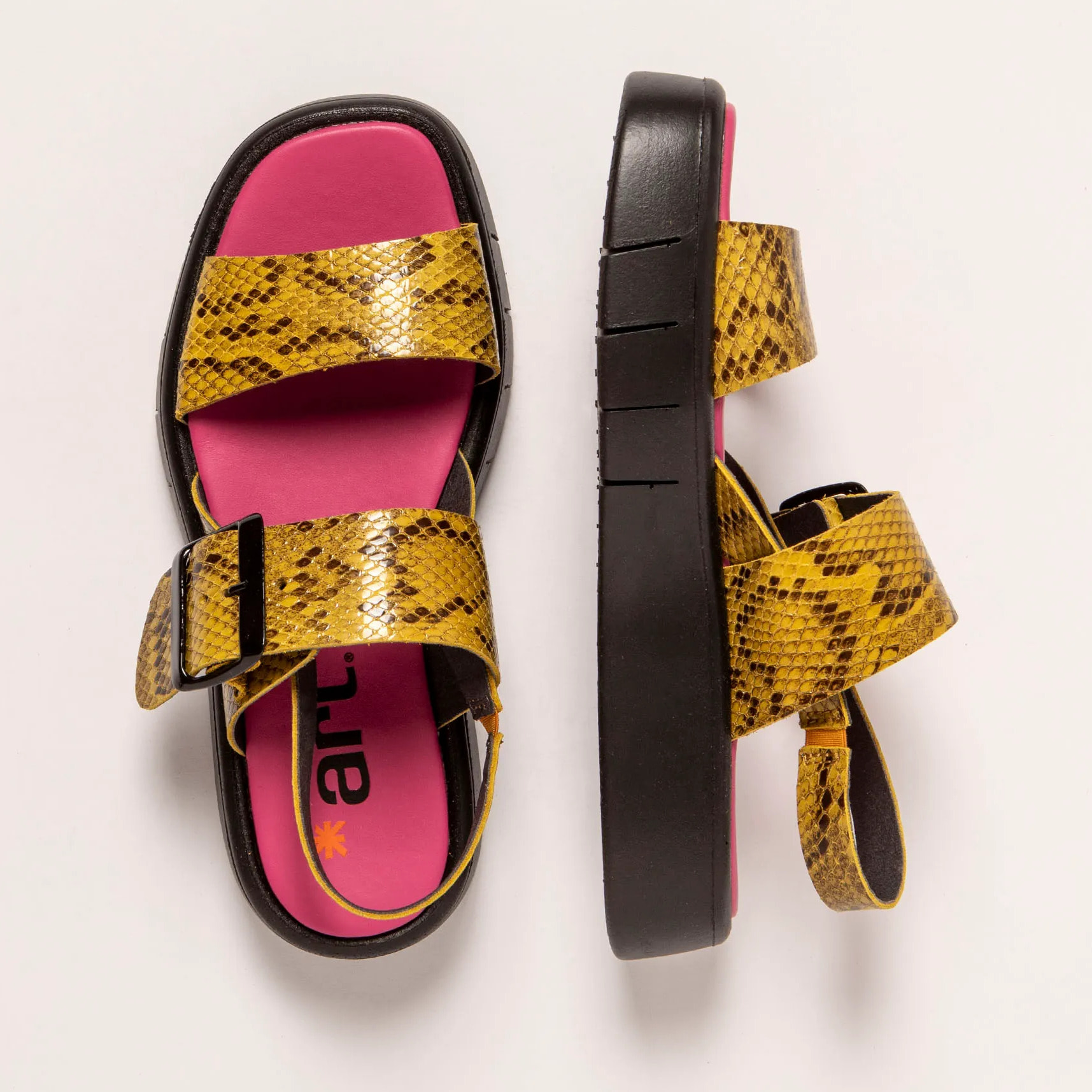 Sandalias 1857 MULTI LIMON/ MALAGA color Limon