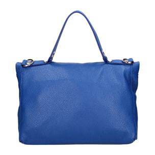 Borsa a spalla convertibile in zaino da donna In Vera pelle Made in Italy 34x21x12 cm