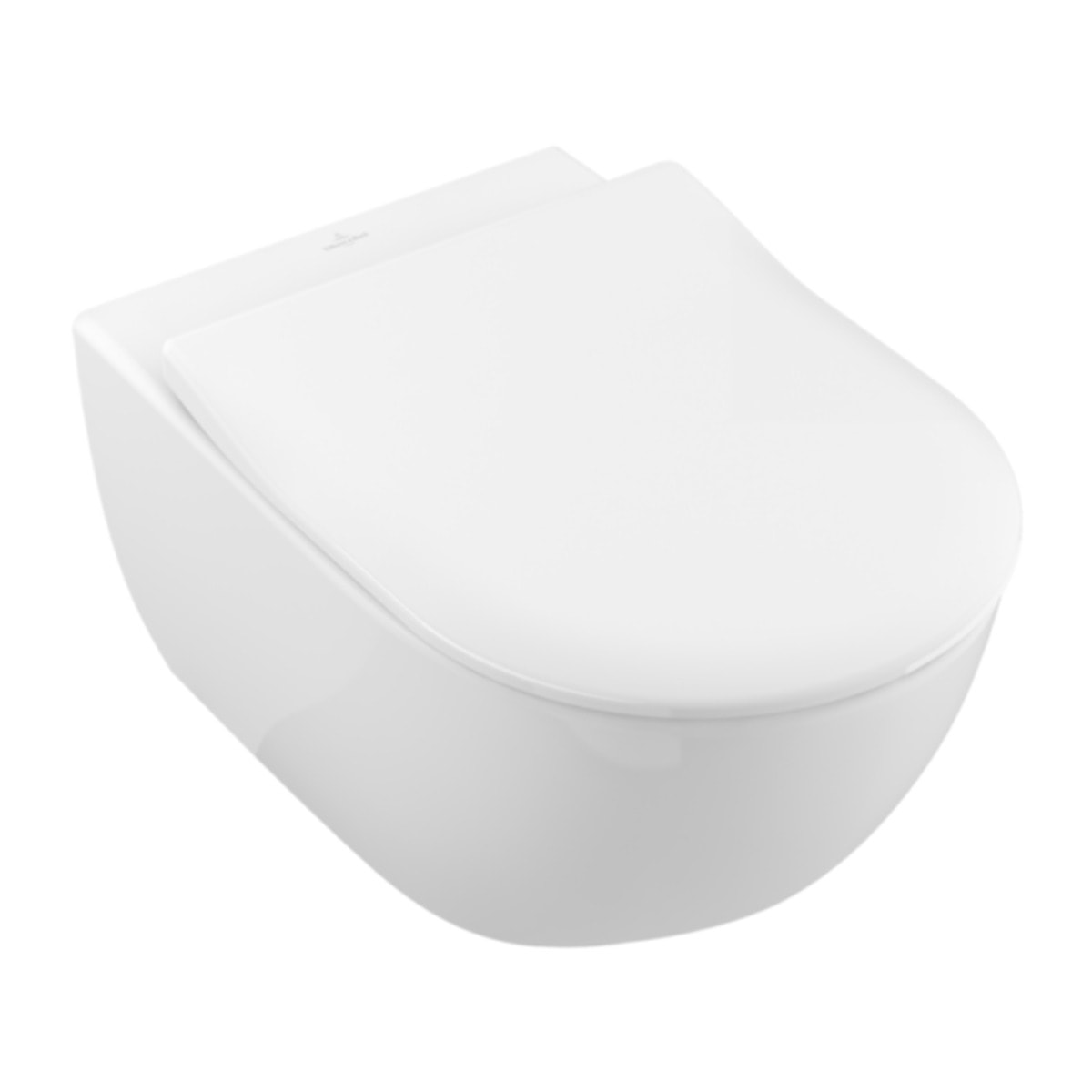 Cuvette WC suspendu sans bride Villeroy & Boch Subway 2.0 avec abattant frein de chute