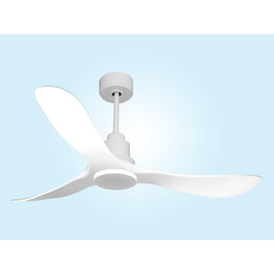 Ventilador de techo Reversible Termostato Wifi Motor DC Techos Inclinados Mando a Distancia Hypersilence Memoria TongaD132C0466667 PURLINE