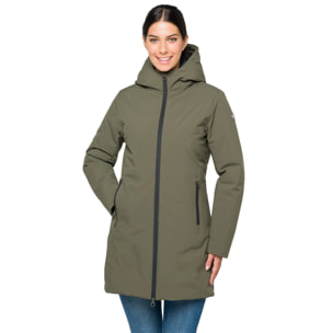 Parka ANOUK imbottito impermeabile verde