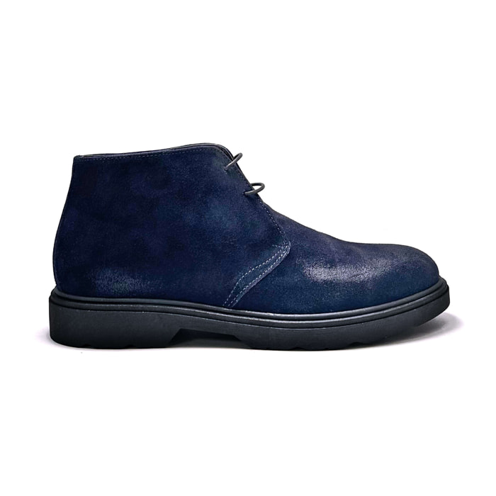 Botin para Hombre - Duca di Morrone Fabio Suede Blue