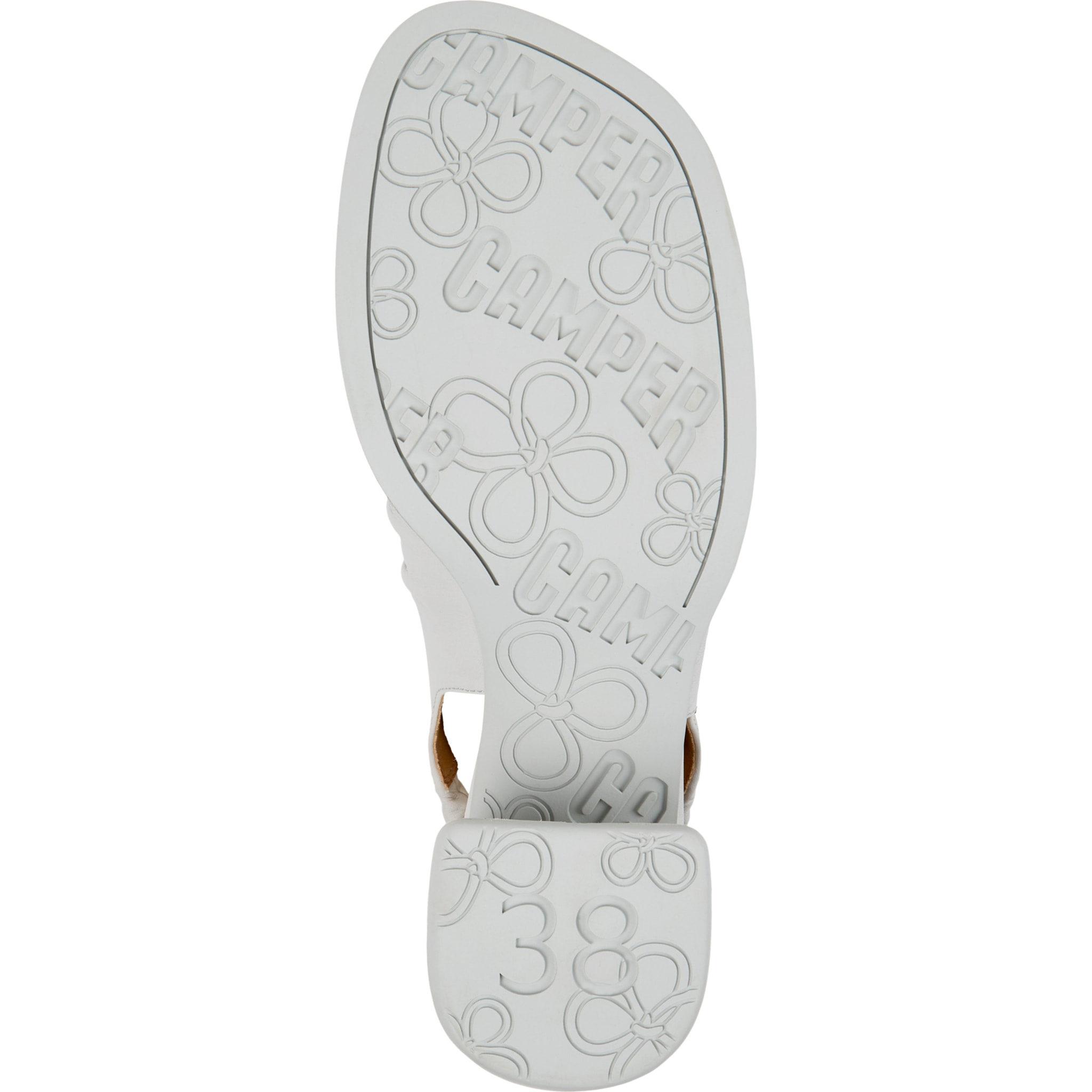 Zapatos de tacón - CAMPER Kora - Gris - Cuero liso