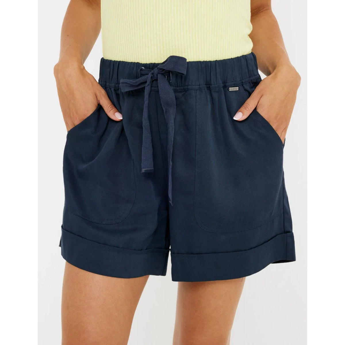 Bermuda Tencel Azul Marino - Ducano