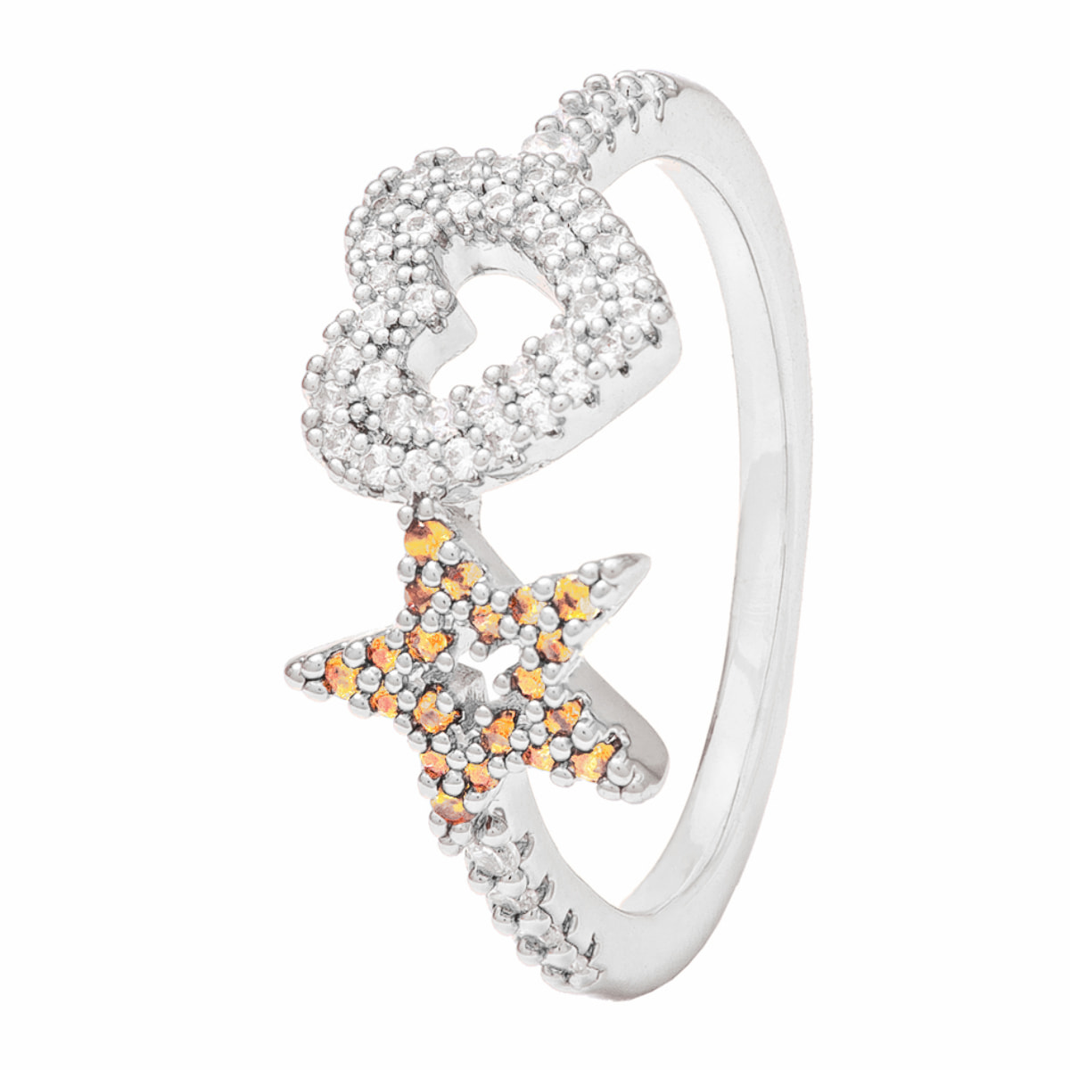 Anello U.S. Polo Assn. In metallo rodiato