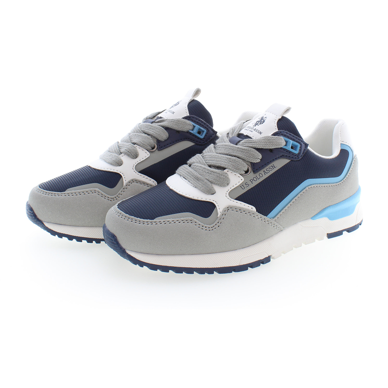 Sneakers U.S. Polo Assn Light Grey-Blue