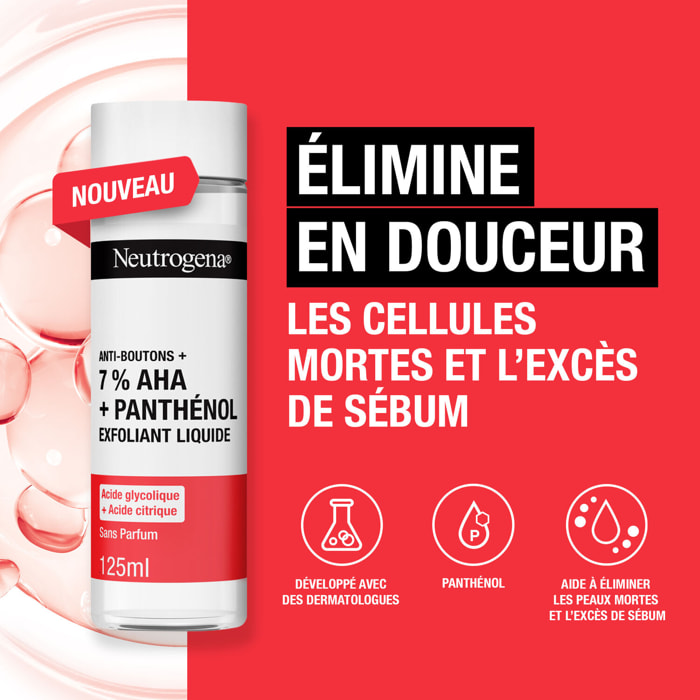 Anti-Boutons+ - Exfoliant Liquide - Sans Parfum - 125 ml