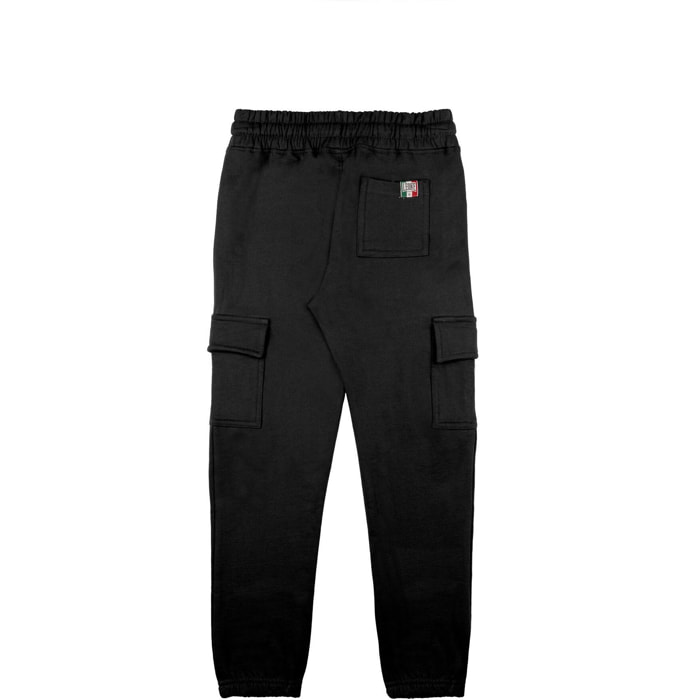 Pantalone invernale cargo da bambino in felpa Leone 1947 Basic
