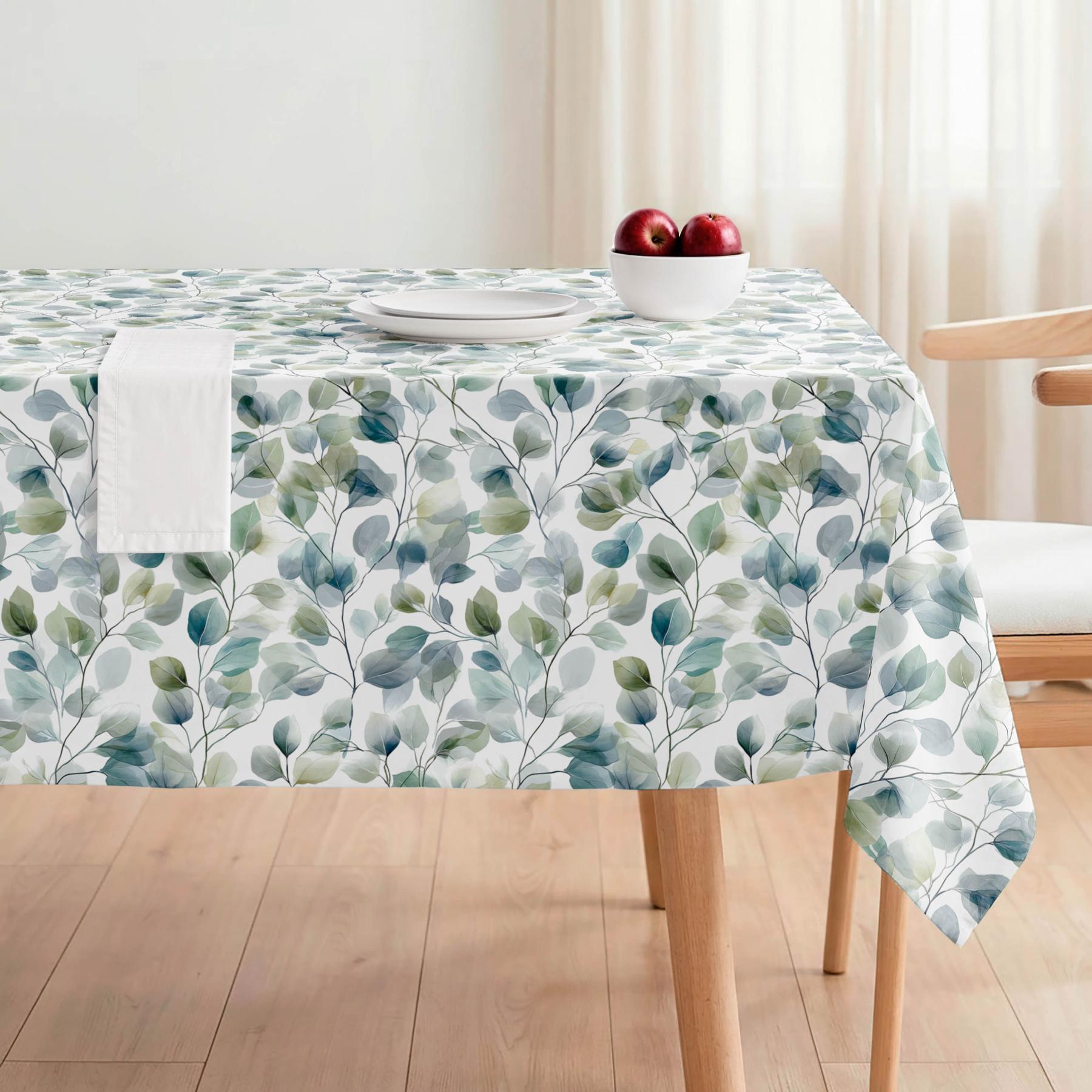 Nappe anti-taches SAVAGE VERT - coton mélangé