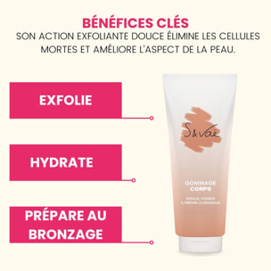 Gommage Corps - Préparateur de Bronzage Exfoliant 150ml