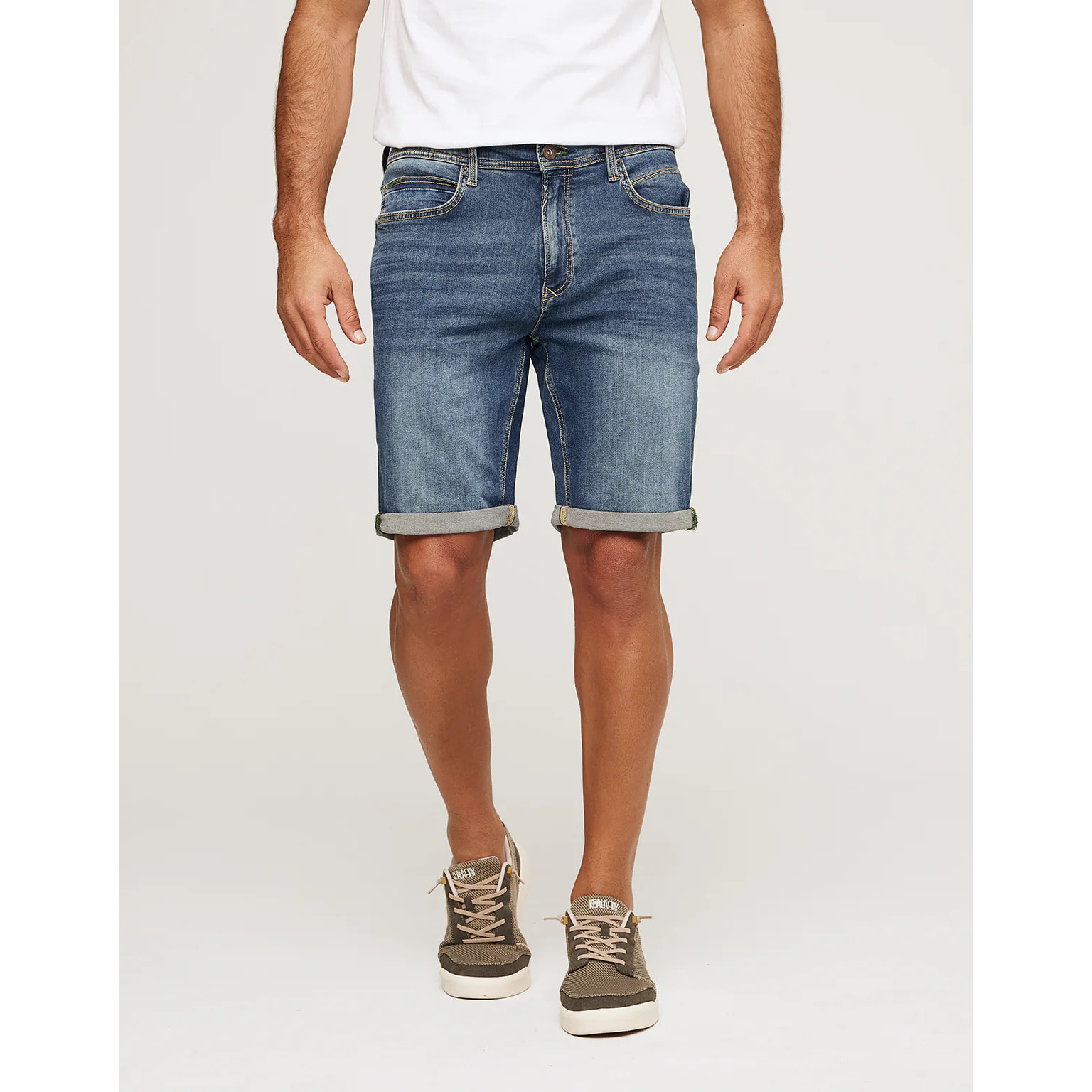 Bermuda Denim Oscuro- Caiman