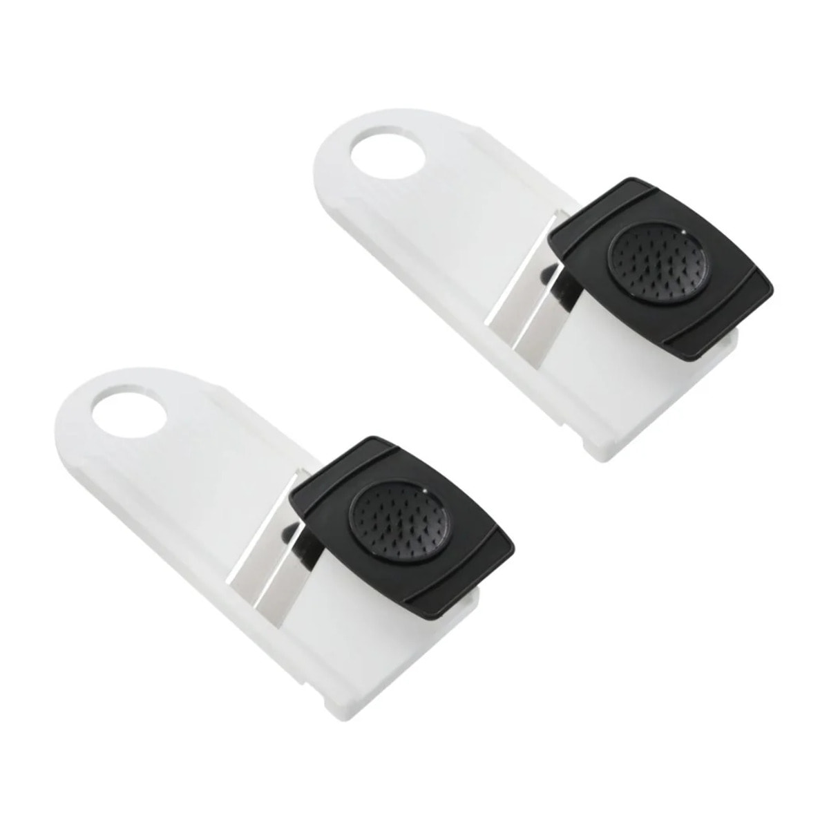 Ensemble de 2 Mandolines de cuisine manuelle double lame avec protège main Fackelmann Basic