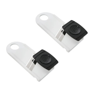 Ensemble de 2 Mandolines de cuisine manuelle double lame avec protège main Fackelmann Basic