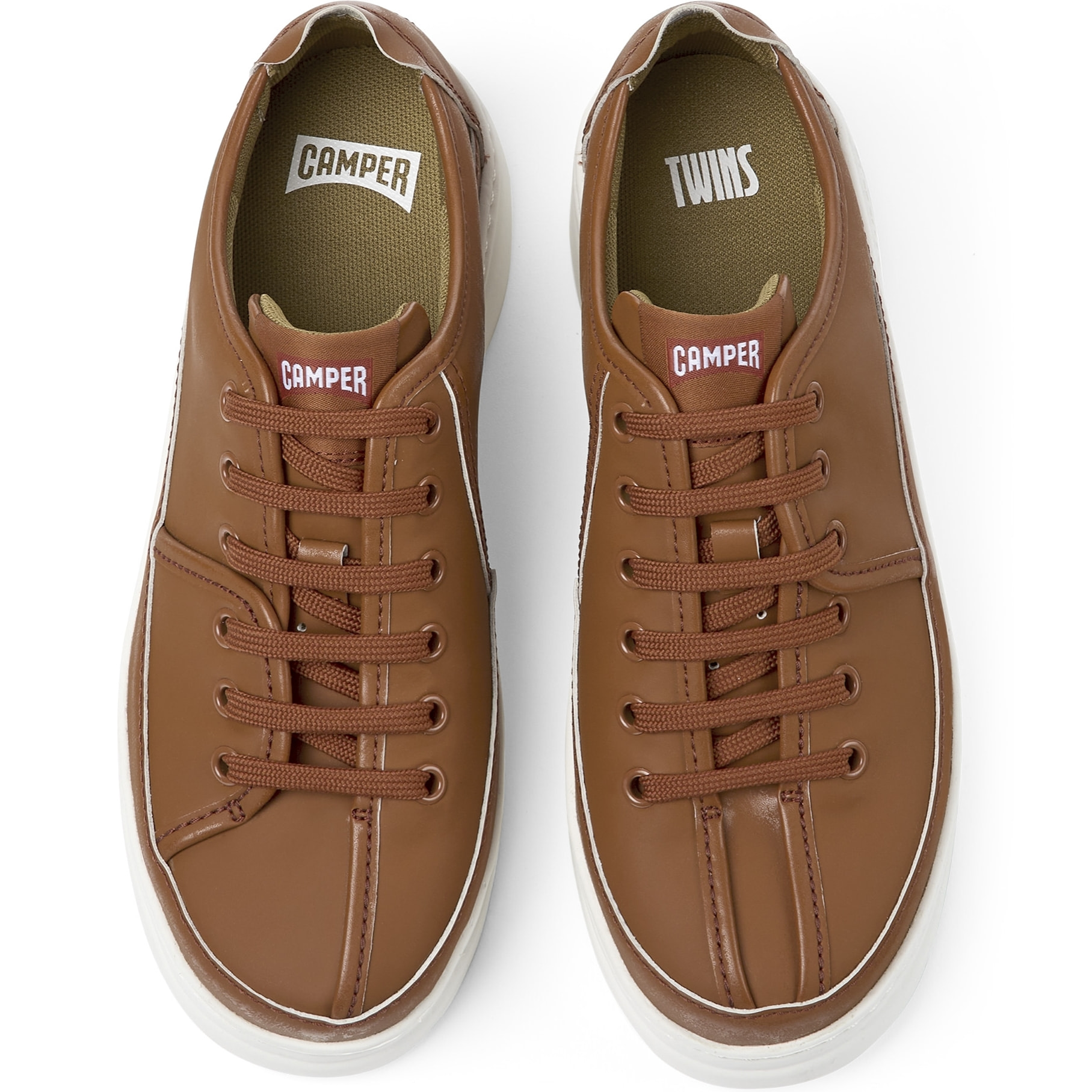 Sneakers - CAMPER Runner Up Twins - Rosso - Pelle liscia