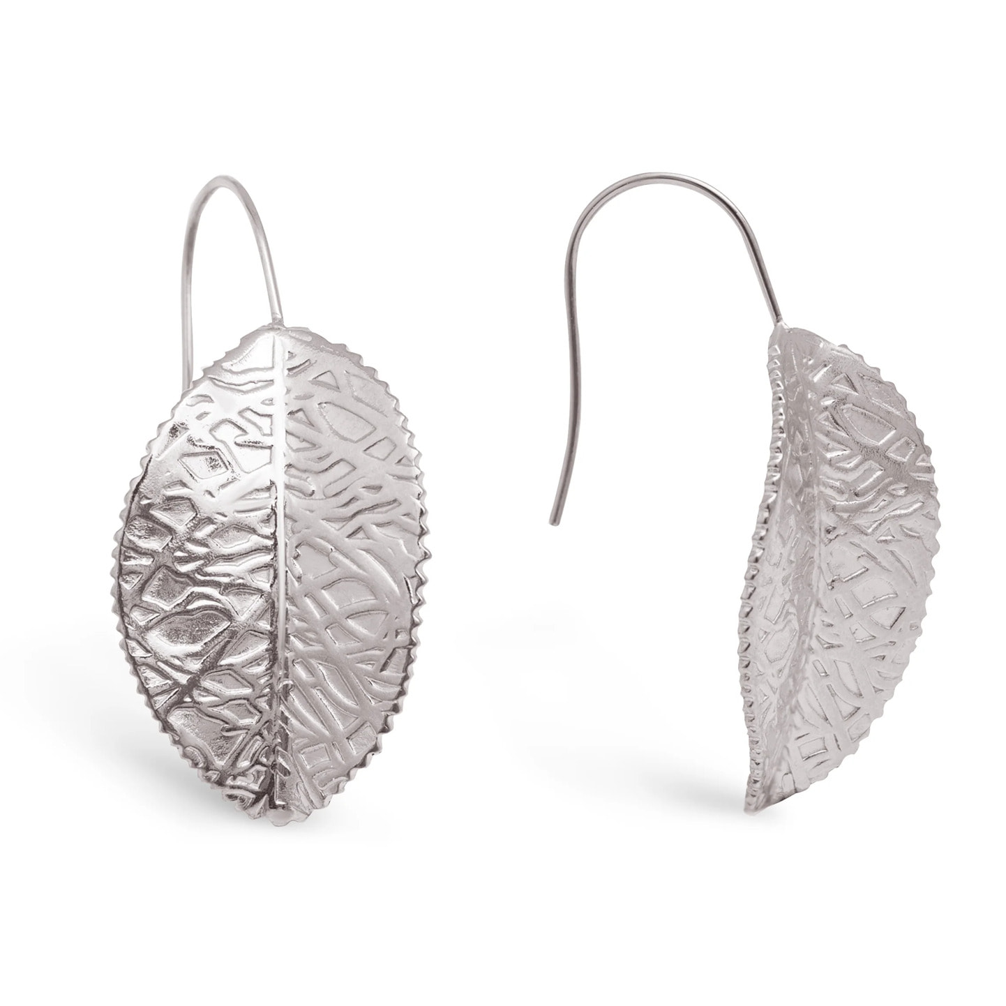 Orecchino Sheet in Acciaio