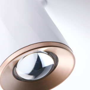 FORLIGHT Adri proyector de uso interior para iluminar frontalmente y hacia abajo con luz led en blanco cálido 3000k en color blanco