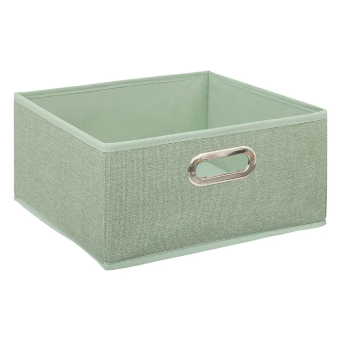 Boîte de rangement "Mix  n  Modul" vert clair 31x15cm