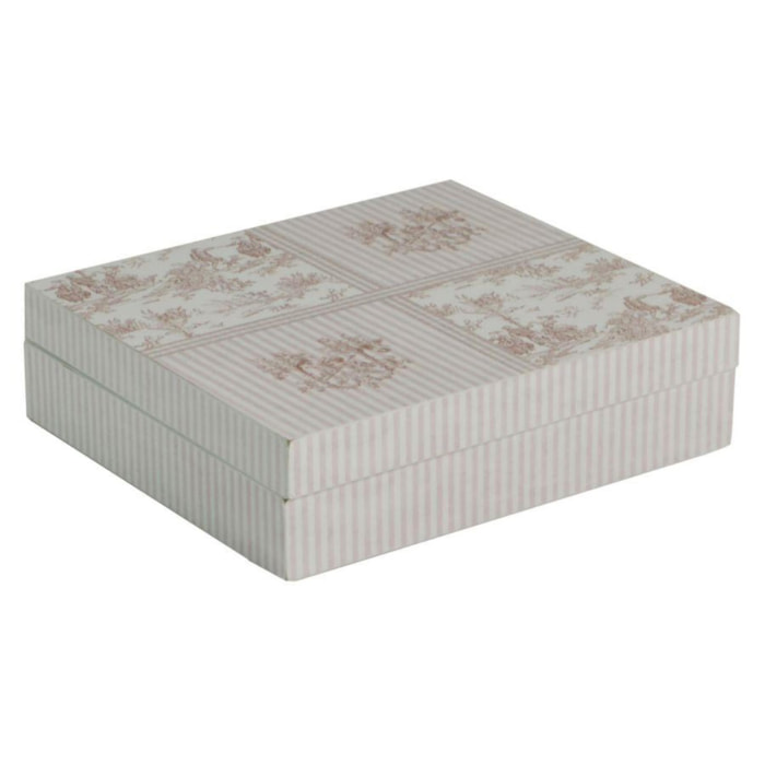 Scatola in legno lilac cm20x17,5h5