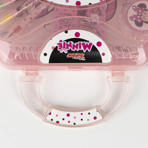 Set Papelería Coloreable Maletín Minnie