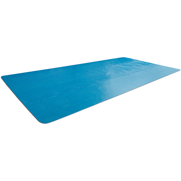 Cubierta de burbujas para piscinas rectangular 4,88 x 2,44m azul