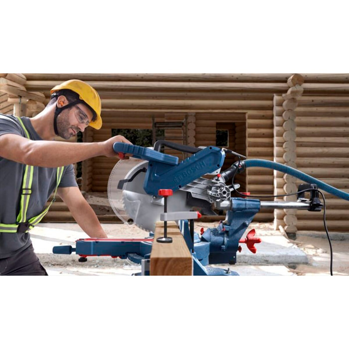 Scie à onglet coulissante GCM 340-305 D Professional - 1800 W - BOSCH - 0601B60000