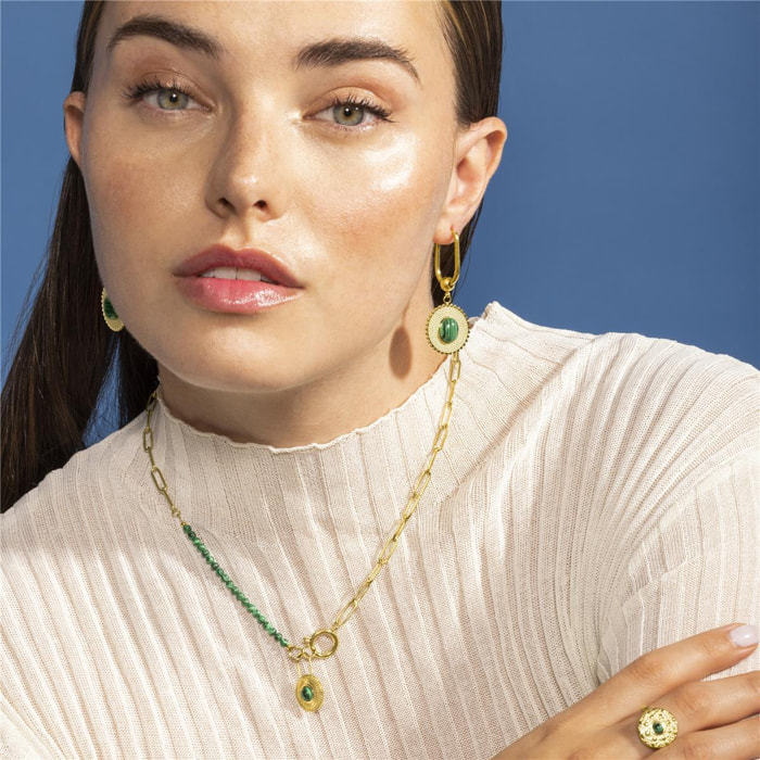 Collar Lux by Lux acabado oro 18k