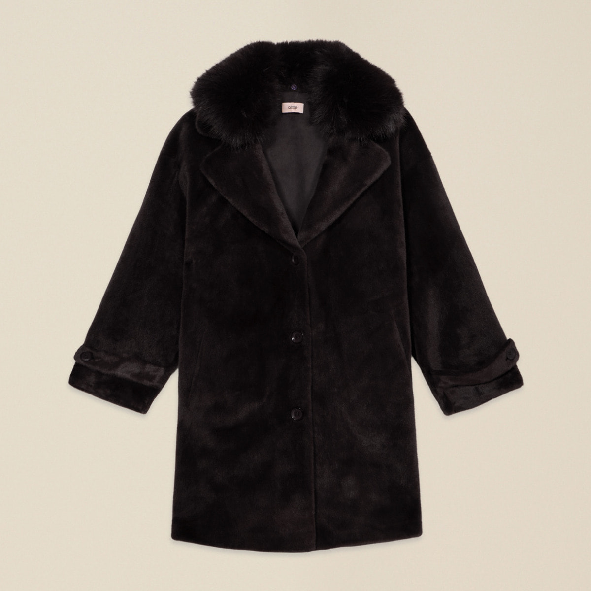 Oltre - Cappotto in tessuto morbido - Grigio