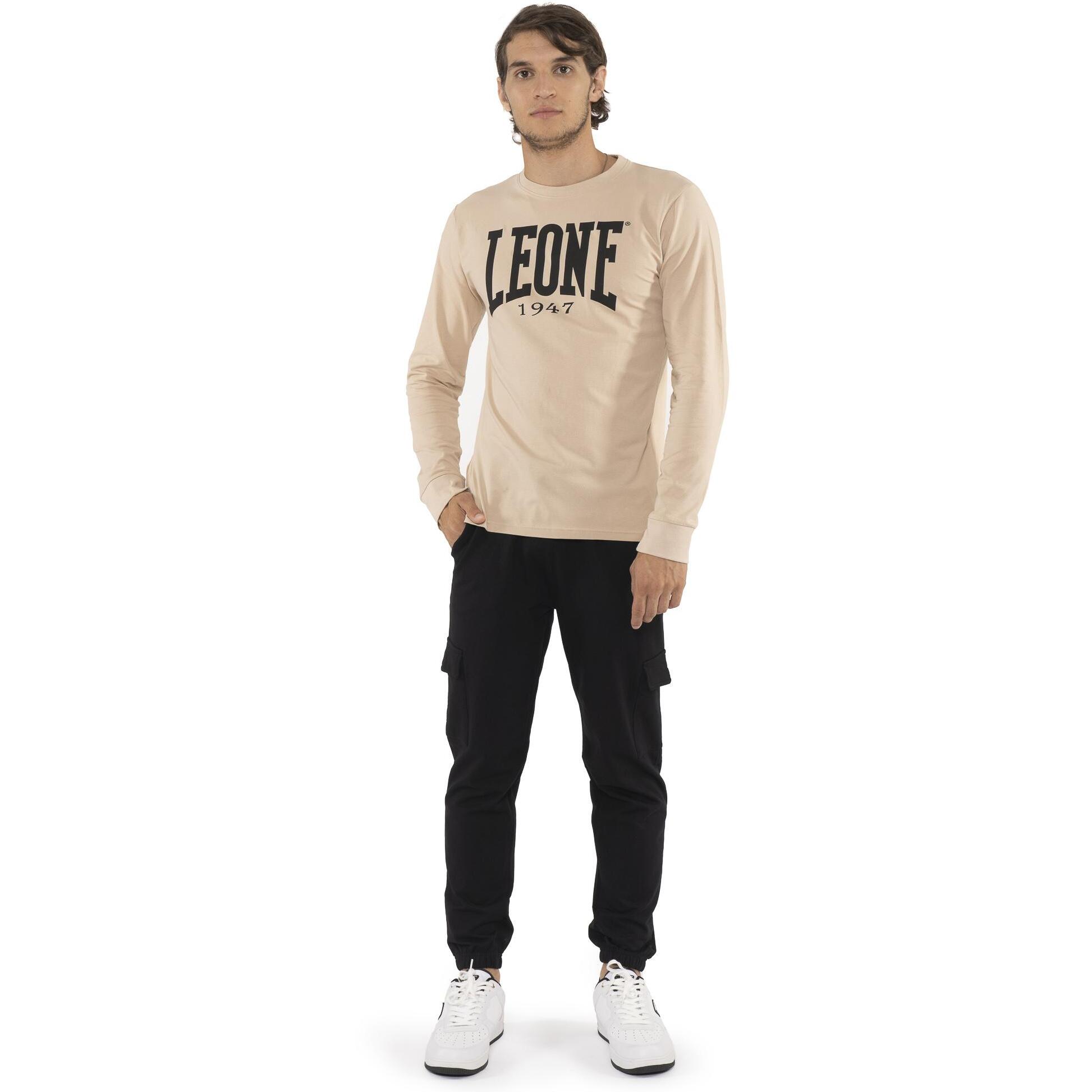 T-shirt da uomo maniche lunghe Leone 1947 Apparel