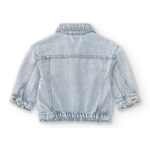 Cappotto In Denim Per Bambini