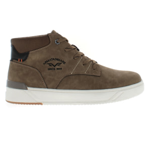 Armata di Mare Scarpe Uomo Sneakers Mid Casual Stringate con Soletta Rimovibile in Memory Foam AMU W24D646 Brown