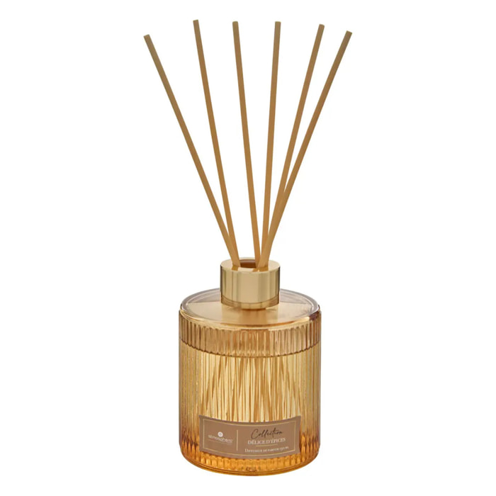 Diffuseur de parfum Albie 150ml verre Délices d'Epices