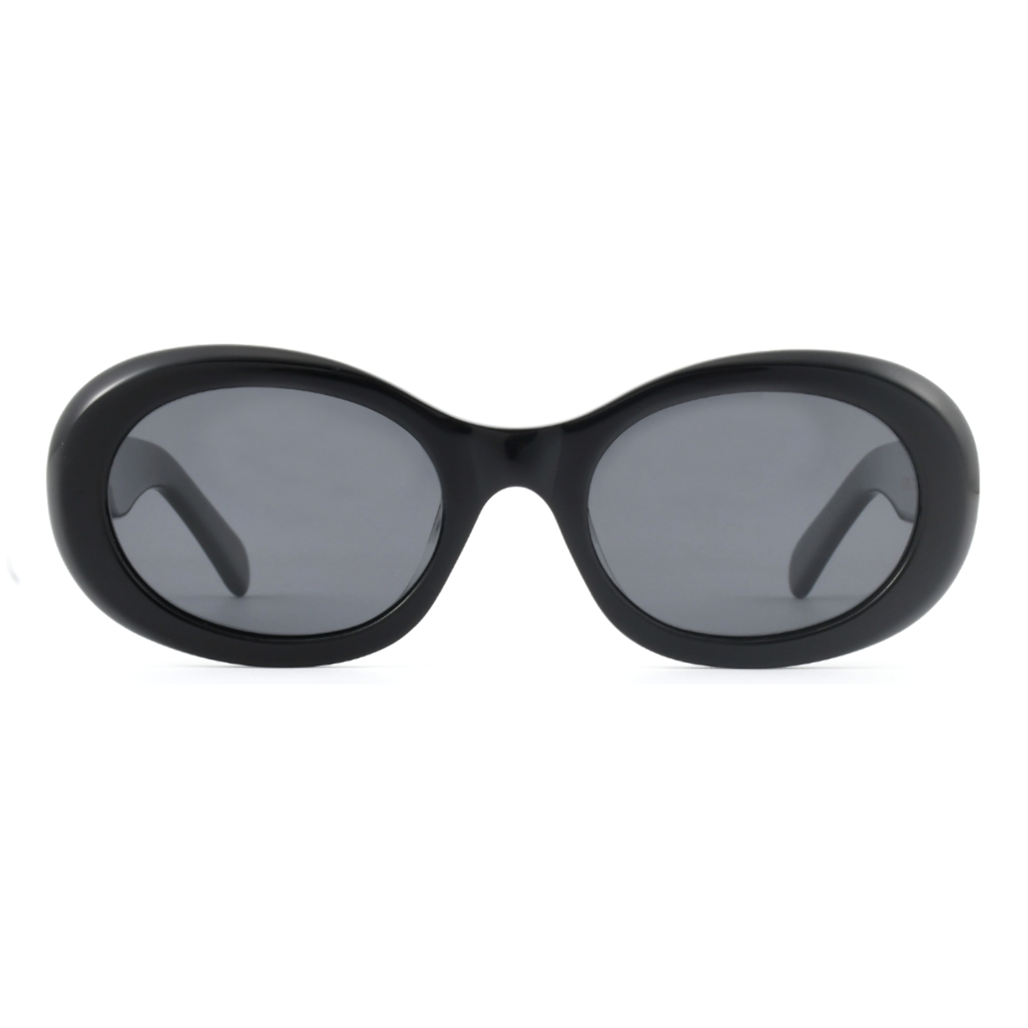 Gafas de sol OCEAN GENEVE - Negro brillante / Ahumada