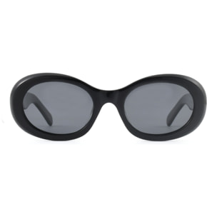 Gafas de sol OCEAN GENEVE - Negro brillante / Ahumada