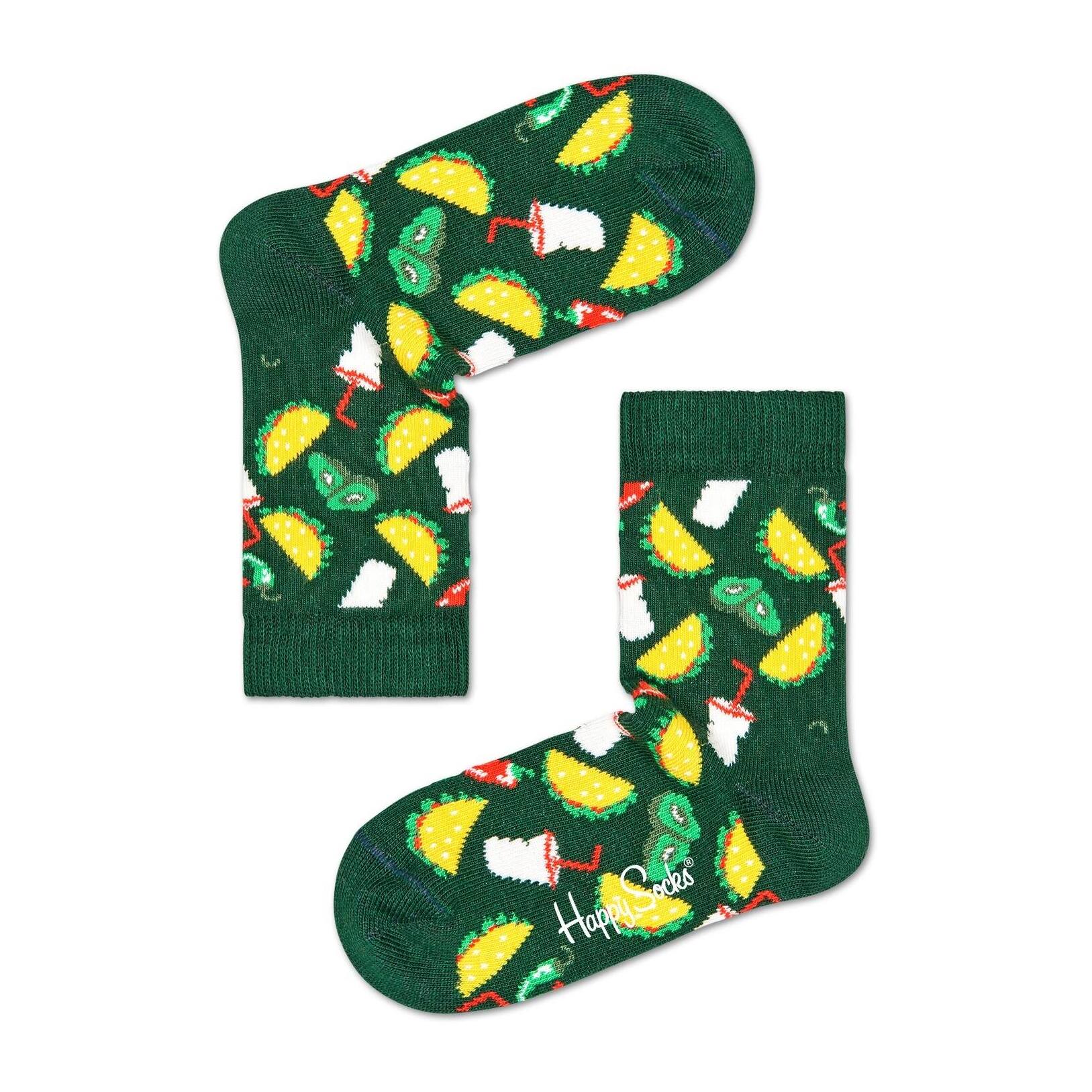 Set 2 pares de calcetines taco para niño y adulto