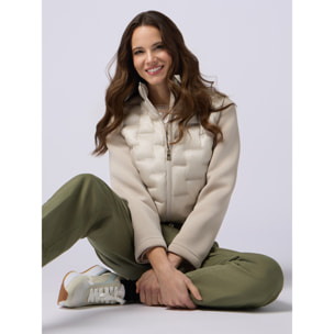 Oltre - Pantaloni chino misto tencel - Verde militare