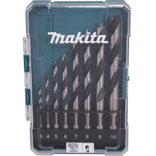 Set de perçage pour le bois 8 pièces - MAKITA - D-77257