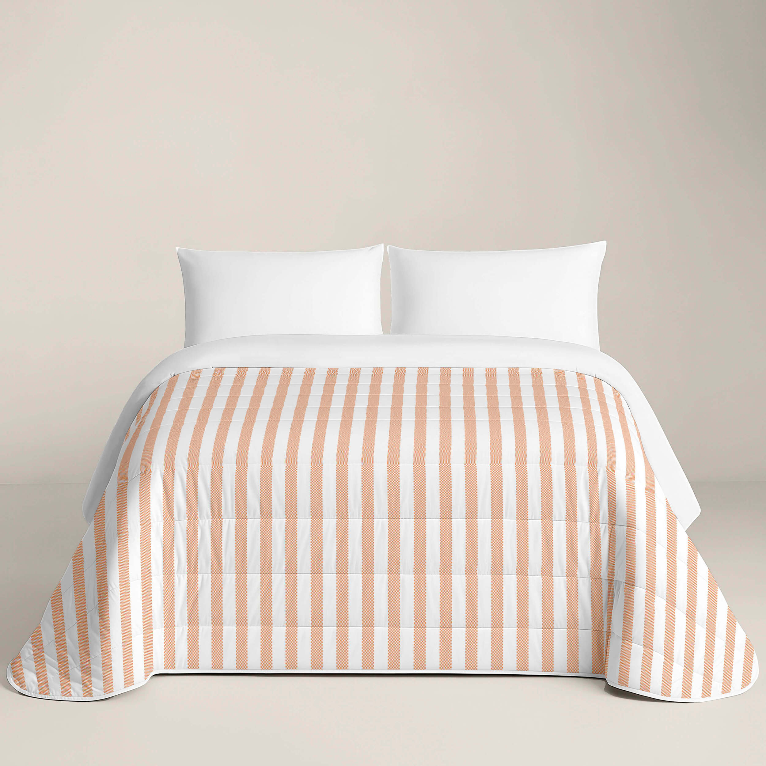 Edredón Nórdico Estampado - 100% Poliéster Microfibra - 300 gr/m² con Tacto Pluma - Costa Scarlet